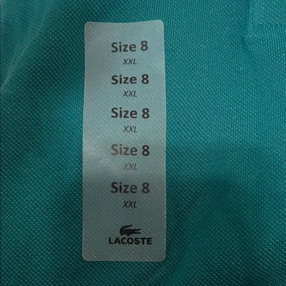 Lacoste Men's Polo in Rich Teal - Picture 2 of 4